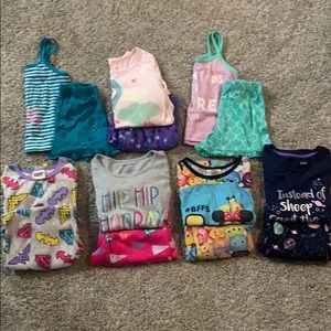 Girls 6/6x pajama bundle